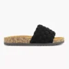 Easy Street Zwarte Slipper Knitted -Vanharen 2184345 H1