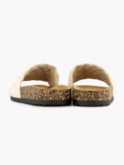 Easy Street Beige Slipper Knitted -Vanharen 2184347 H4