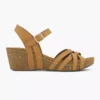 Easy Street Bruine Leren Sandalette