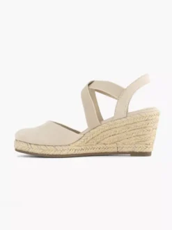 Beige Slingback Sleehak -Vanharen 2184725 H2
