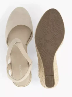 Beige Slingback Sleehak -Vanharen 2184725 H3