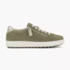 Groene Leren Sneaker -Vanharen 2186835 H1