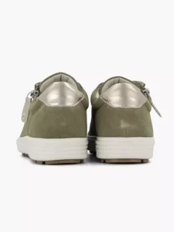 Groene Leren Sneaker -Vanharen 2186835 H4