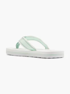 ESPRIT Mintgroene Steenslipper -Vanharen 2187650 H3