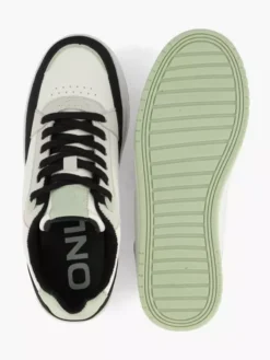 ONLY Shoes Zwart/ Witte Sneaker Memory Foam -Vanharen 2188171 H3