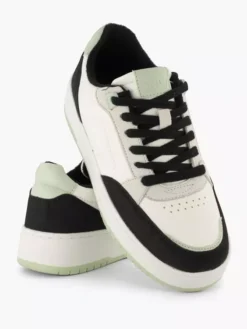 ONLY Shoes Zwart/ Witte Sneaker Memory Foam -Vanharen 2188171 H5