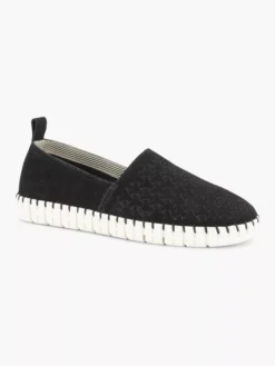 Zwarte Suéde Loafer -Vanharen 2189643 H6