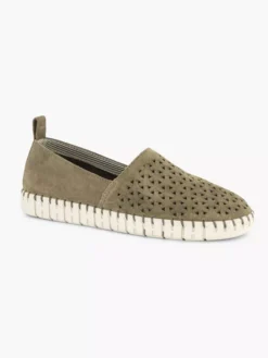 Taupe Suéde Loafer -Vanharen 2189646 H6