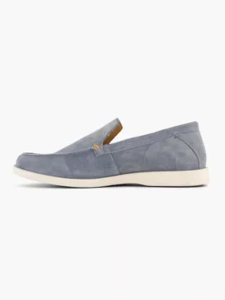 Alternative view of Blauwe Suéde Loafer