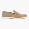Beige Suéde Loafer -Vanharen 2191737 H1