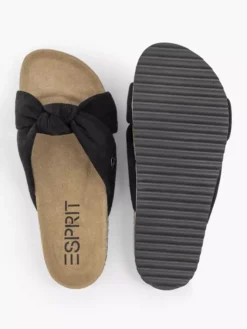 ESPRIT Zwarte Slipper Knoop -Vanharen 2191981 H3