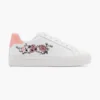 Witte Sneaker Roze Bloemen -Vanharen 2191996 H1