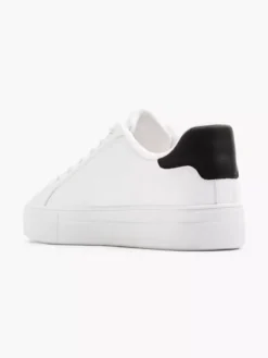 Witte Sneaker Bloemen -Vanharen 2191997 H3