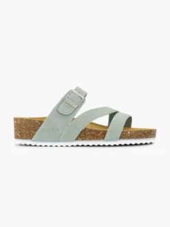 ESPRIT Lichtblauwe Slipper