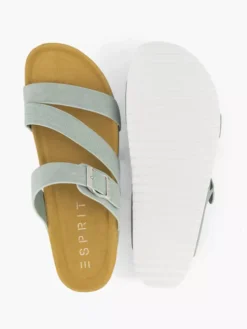 ESPRIT Lichtblauwe Slipper -Vanharen 2192293 H3