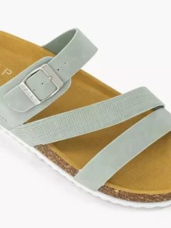 ESPRIT Lichtblauwe Slipper -Vanharen 2192293 H5