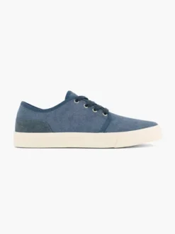 Blauwe Canvas Sneaker