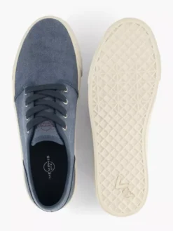 Blauwe Canvas Sneaker -Vanharen 2193730 H3