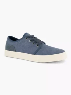 Blauwe Canvas Sneaker -Vanharen 2193730 H6