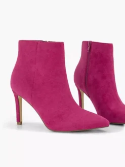 Roze Enkellaars Hak -Vanharen 2196603 H5
