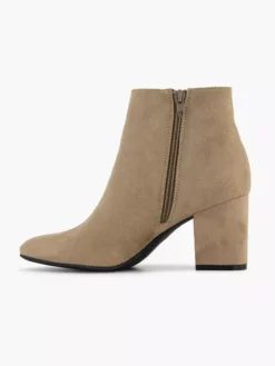 Beige Enkellaars Sierrits -Vanharen 2197139 H2