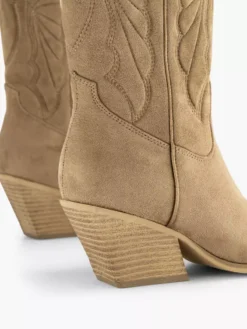 Taupe Lange Cowboy Laars -Vanharen 2203429 H5
