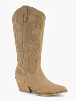 Taupe Lange Cowboy Laars -Vanharen 2203429 H6