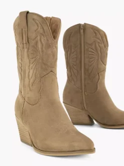 Taupe Cowboy Laars -Vanharen 2203441 H5