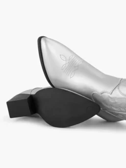 Zilverkleurige Cowboy Laars -Vanharen 2203458 H3