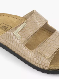 Easy Street Zandkleurige Slipper -Vanharen 2203650 H5