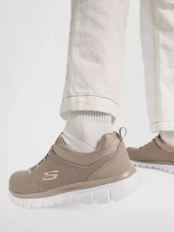 Skechers Taupe Graceful 2.0 - Lavishly -Vanharen 2206615 H10