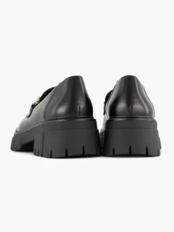 Zwarte Chunky Loafer Sierketting -Vanharen 2209512 H4