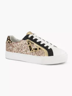 Gouden Sneaker Glitter -Vanharen 2217331 H6