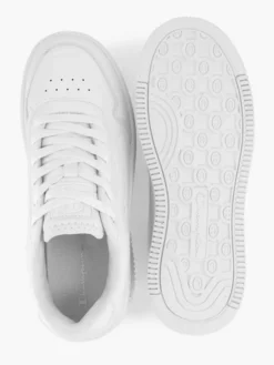 Champion Witte Rebound Platform Low -Vanharen 2220691 H3