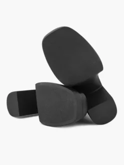 Zwarte Chelsea Boot Hoge Hak -Vanharen 2229685 H3