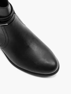 Zwarte Enkellaars -Vanharen 2230341 H2