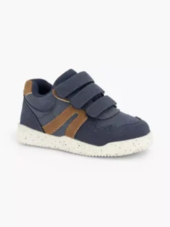 Donkerblauwe Sneaker Klittenband -Vanharen 2232498 H6