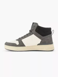 Donkergrijze Hoge Sneaker -Vanharen 2232555 H2