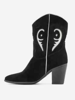 Zwarte Cowboy Laars Hak -Vanharen 2235035 H2