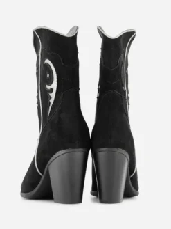 Zwarte Cowboy Laars Hak -Vanharen 2235035 H4