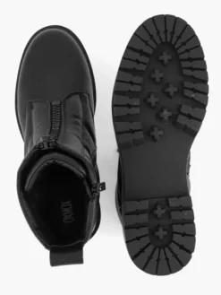 Zwarte Enkelboot Doorgestikt -Vanharen 2235044 H3