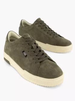 Groene Suéde Sneaker -Vanharen 2235876 H5