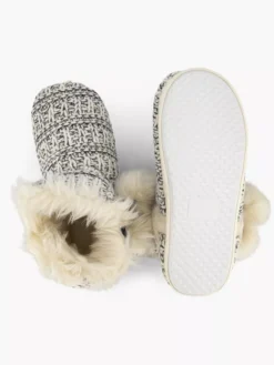 Blauwe Hoge Pantoffel -Vanharen 2236122 H3