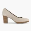 Taupe Beige Pump -Vanharen 2240978 H1