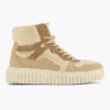 Beige Hoge Sneaker Teddy -Vanharen 2241395 H1