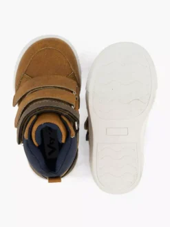 Cognac Hoge Sneaker Klittenband -Vanharen 2242476 H3