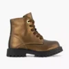 Bronskleurige Leren Veterboot -Vanharen 2243612 H1