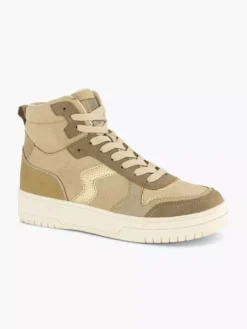 Taupe Hoge Sneaker -Vanharen 2243863 H6