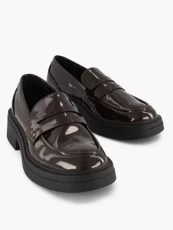 ONLY Shoes Bruine Chunky Loafer Lak -Vanharen 2244635 H5