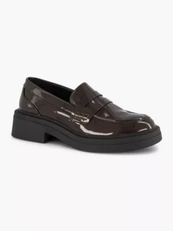 ONLY Shoes Bruine Chunky Loafer Lak -Vanharen 2244635 H6